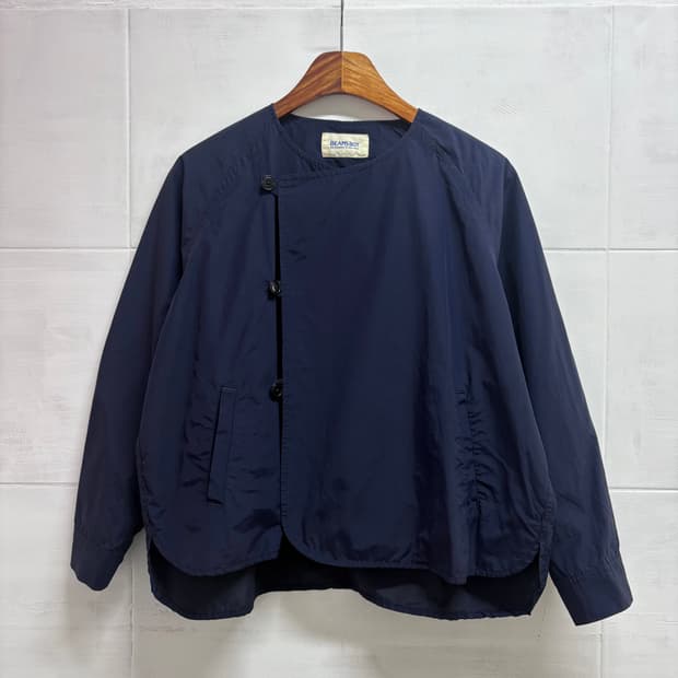 BEAMS BOY 빔즈보이 언발 바스락 자켓 JACKET 