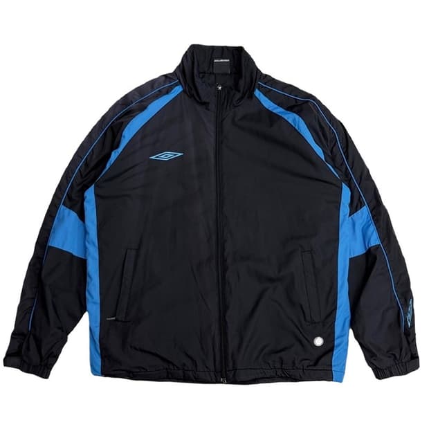 UMBRO 올드스쿨 배색 바람막이 패딩 자켓 105