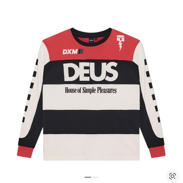 데우스엑스마키나 세이버 모토 져지 레드 M사이즈