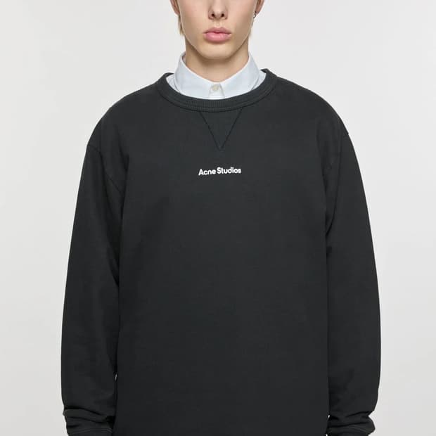 [100~105] Acne 아크네 로고 스웻 맨투맨