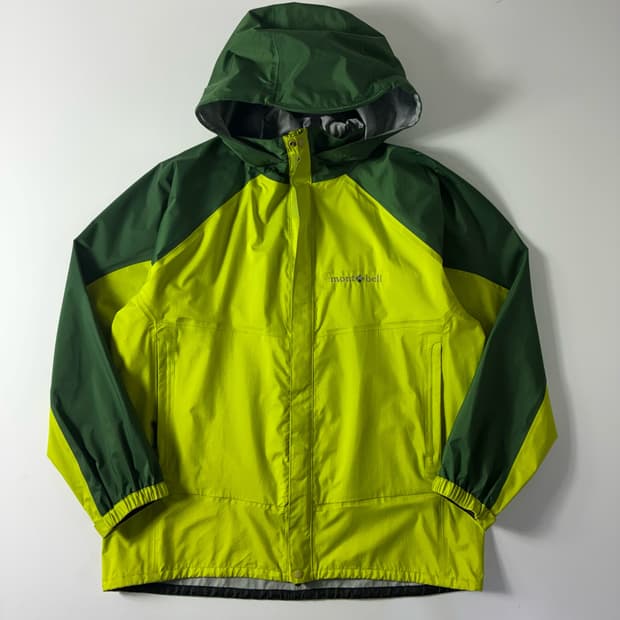 Montbell  몽벨 마운틴 썬더패스 바람막이 자켓