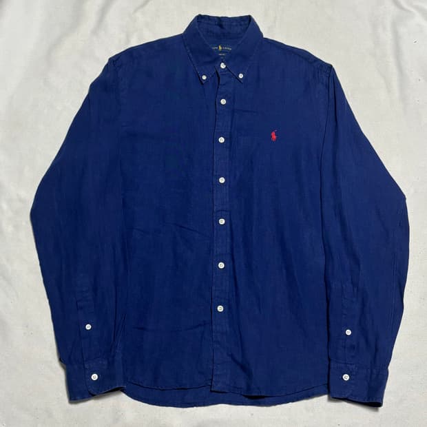 🫶🏻 폴로랄프로렌 블루 클래식핏 린넨 셔츠 🫶🏻