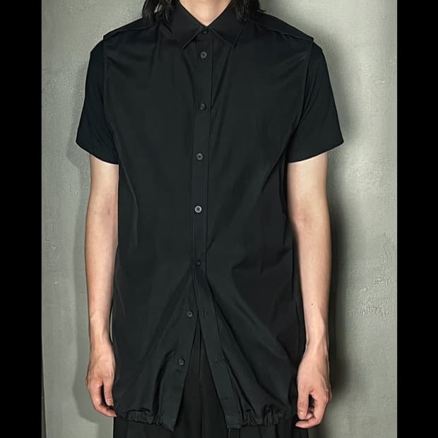 14ss 지방시 밀리터리 슬리브리스 셔츠