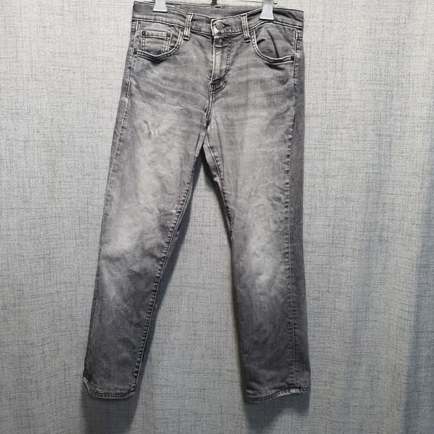 리바이스 프리미엄 511 그레이 데님 청바지 