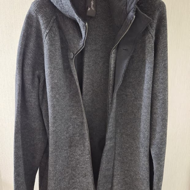 트랜짓 후드 가디건 XL