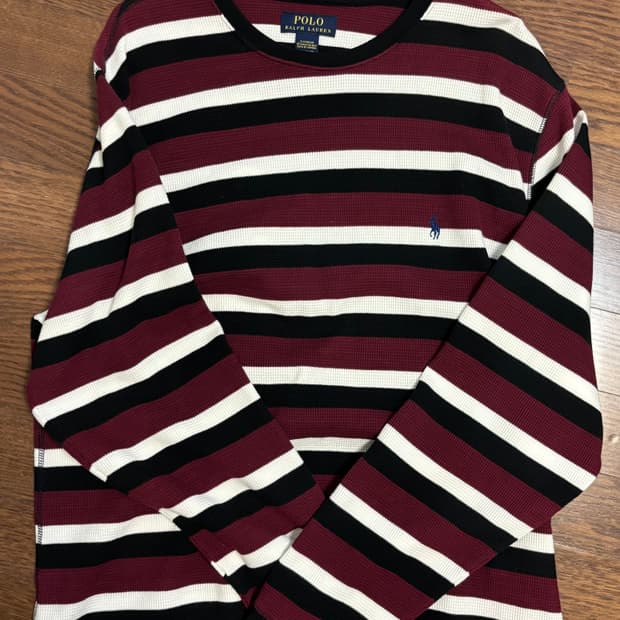 폴로랄프로렌 스트라이프 긴팔티