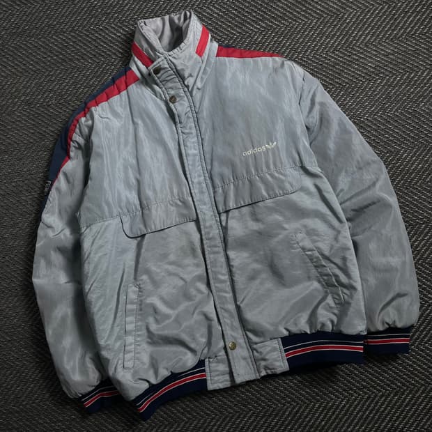 90s 아디다스 올드스쿨 배색 패디드 자켓 y 4420