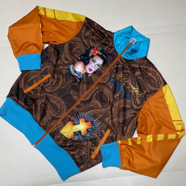 Ed hardy 크리스찬 오디저 디자인 트랙재킷