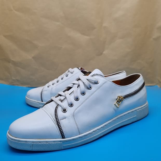 라비지오네 남성가죽스니커즈 실사이즈285