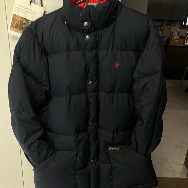 폴로 랄프로렌 숏패딩 L 우주매물
