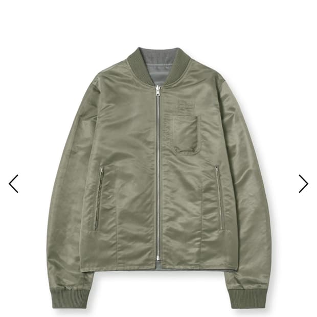 A.ta 에이타 리버서블 ma-1 L사이즈 팝니다