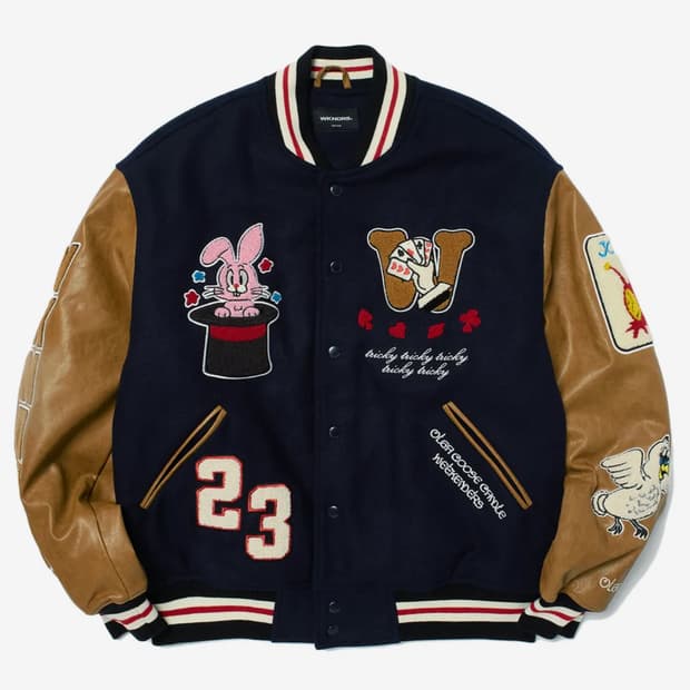 위캔더스 매직 스타디움 자켓 네이비 XL