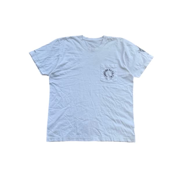 크롬하츠 홀스슈 포켓 티셔츠