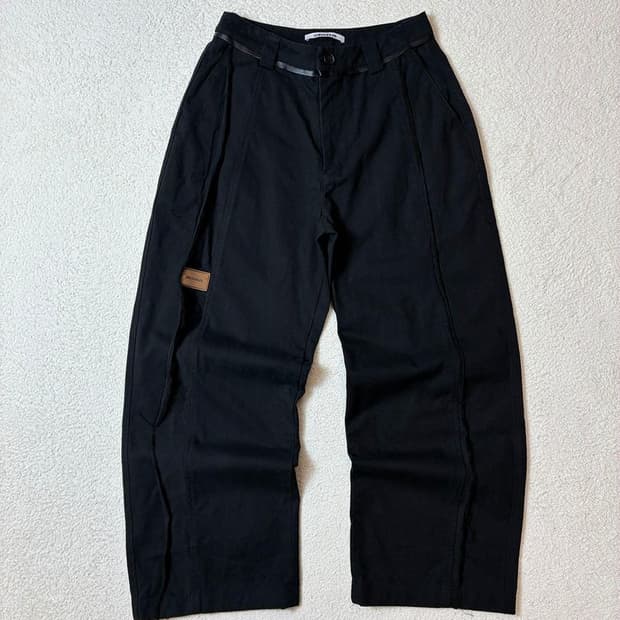 신앤리 언피니쉬드 와이드 코튼 팬츠 PN6870