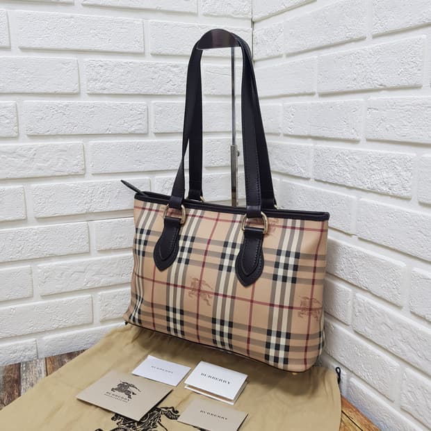 [정품] 버버리 노바체크 쇼퍼백 숄더백