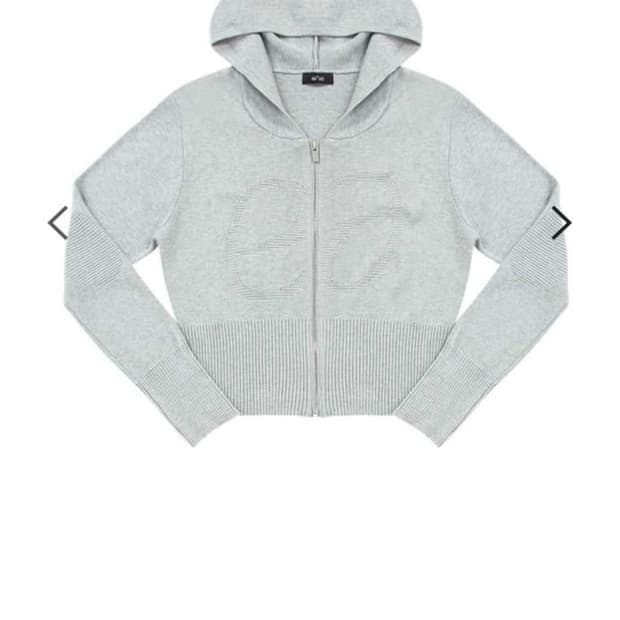 애즈온 후드가디건