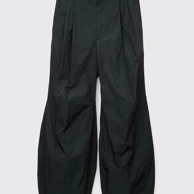 해칭룸 Volume Pants 다크 그린 2사이즈