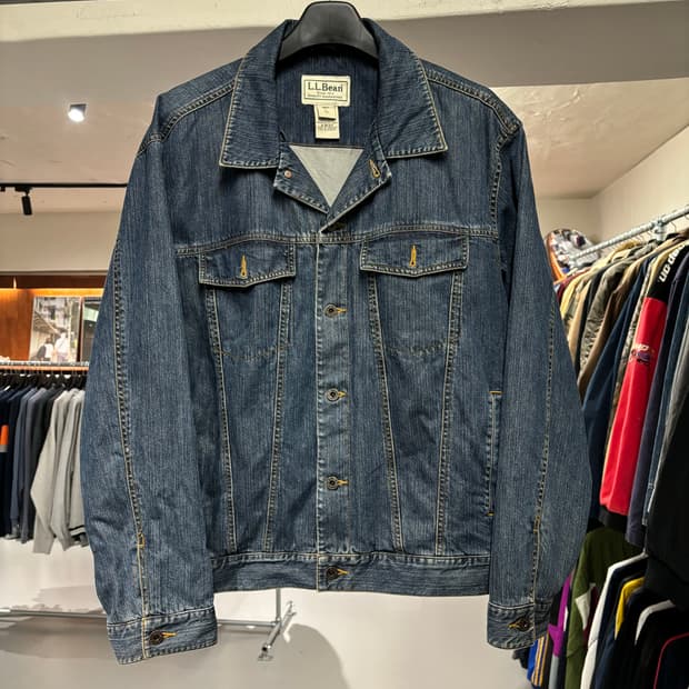 90s L.L bean데님 자켓