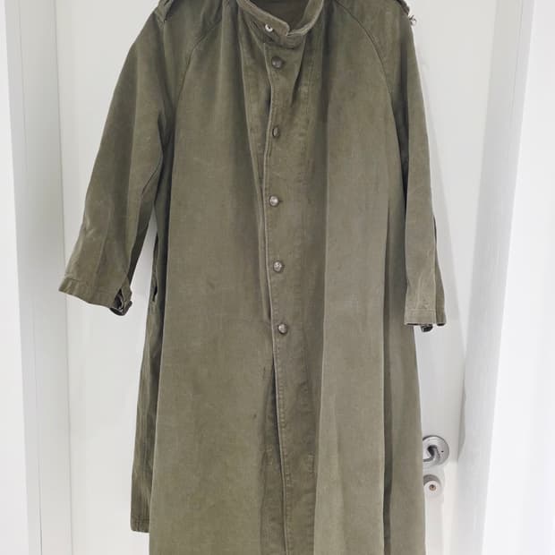 프렌치 밀리터리 M-35 라이더 코트