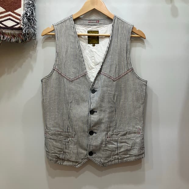 smiths american 스미스아메리칸 히코리 스트라이프 베스트