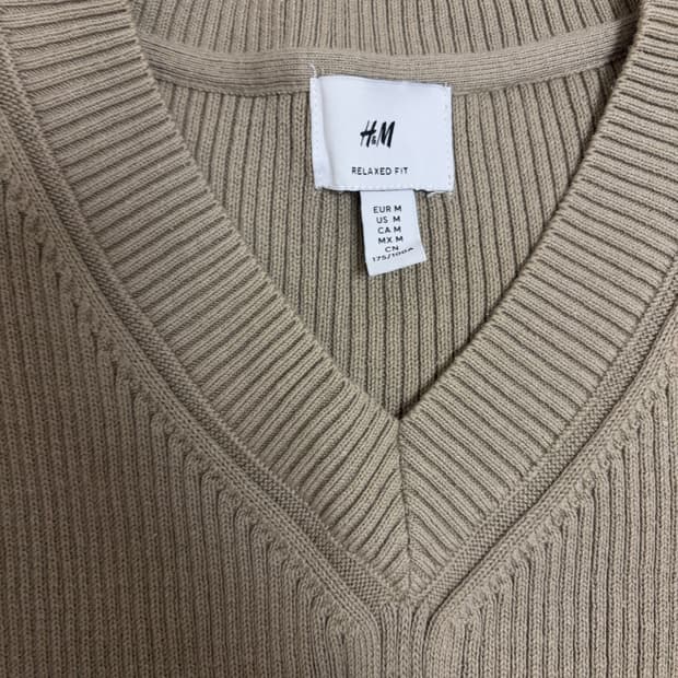 h&m 니트베스트 베이지