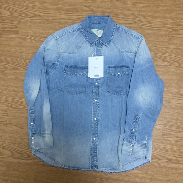 [새상품] 포터리 라이트 데님 셔츠 light denim shirt