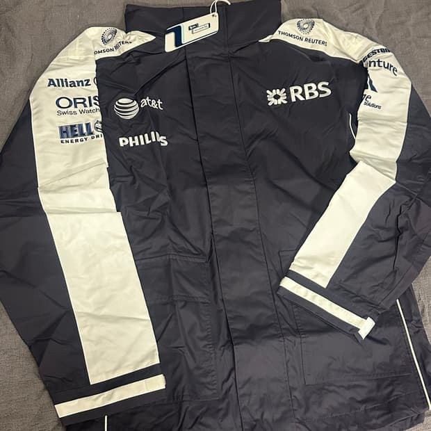 [S] F1 AT&T Williams 자켓 새제품