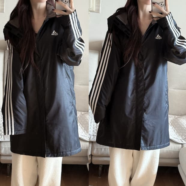 아디다스 딥네이비 돕바 집업