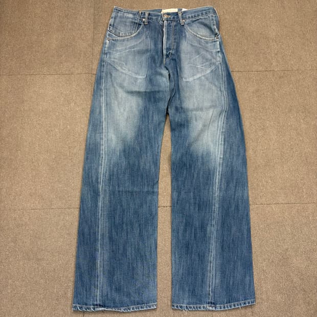 00s levis 리바이스 엔지니어드진 빈티지 루즈핏 데님 