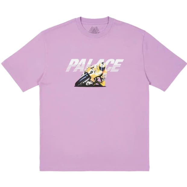 팔라스 스컬 티셔츠 라이트 퍼플 - 23FW