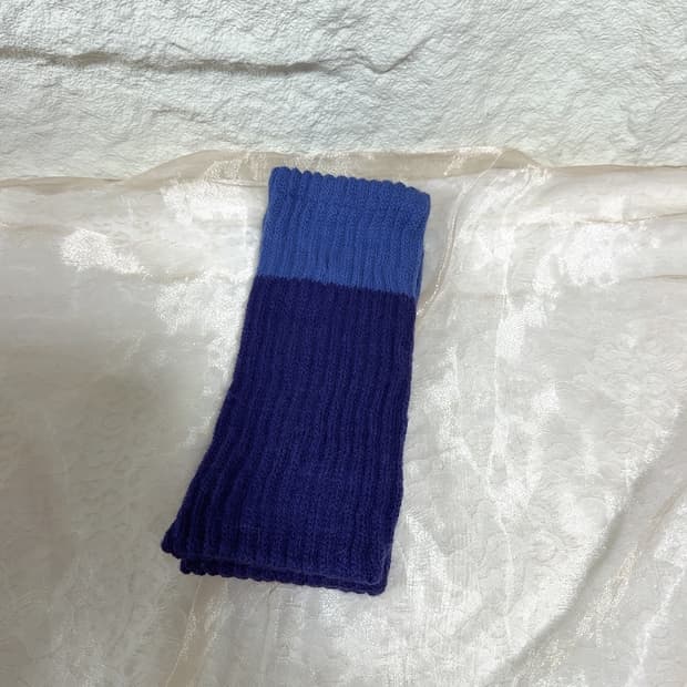 빈티지 플루 보라 니트 발토시 레그워머