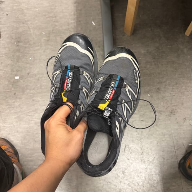 살로몬 고어텍스 블랙 에보니 270