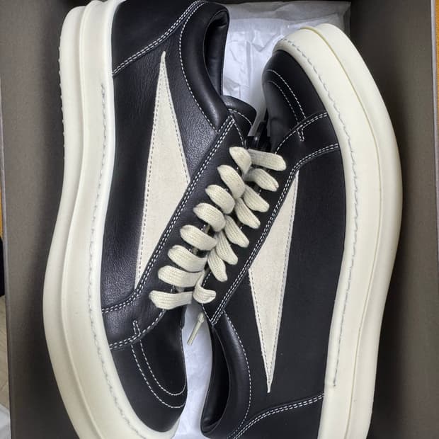 IT40 (W) 릭오웬스 메인라인 릭반스 블랙 새상품