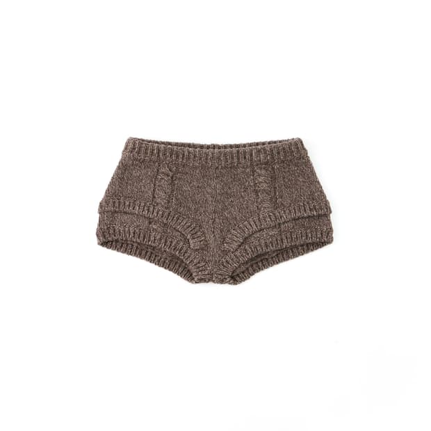 Ulika sanctus 울리카상투스 로프 니트 팬츠 반바지