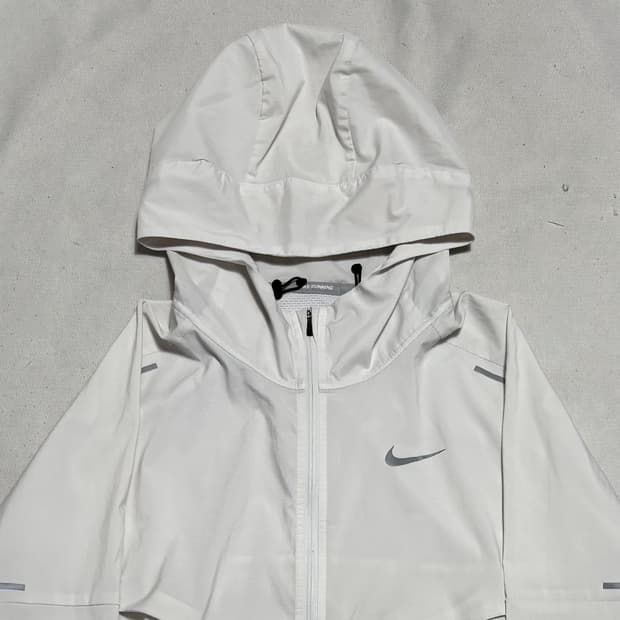 XL 나이키 화이트 윈드러너 바람막이