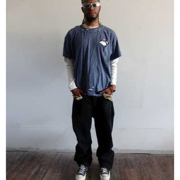 $13 Bill Pocket Pants Black