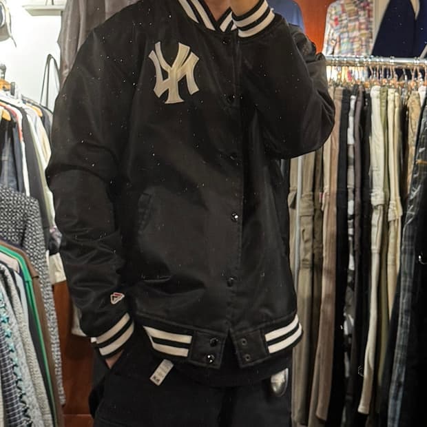마제스틱 뉴욕양키즈 사틴 자켓 XXL