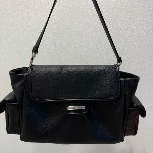 썸웨어버터 포스트백 블랙 / post bag black
