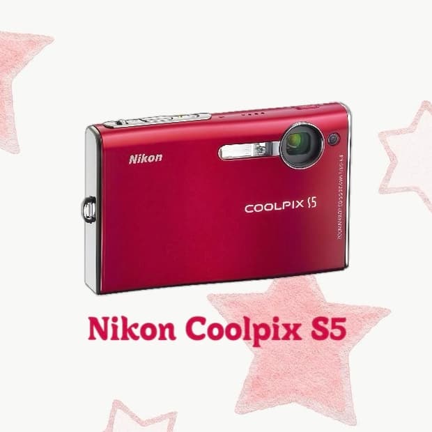[*노제디카!🍅/작례⭕️] 니콘 쿨픽스 S5 빈티지 디지털 카메라
