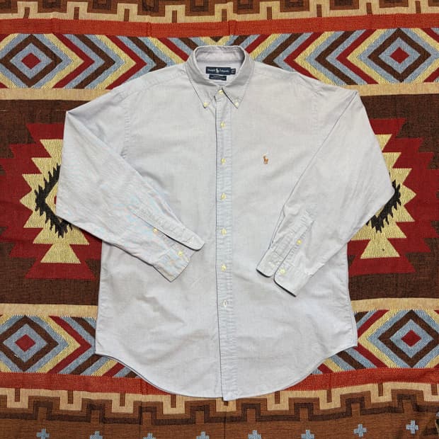 105-110) 폴로 랄프로렌 옥스포드 셔츠 하늘색