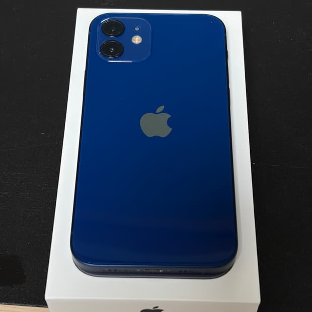 아이폰12 블루 128gb