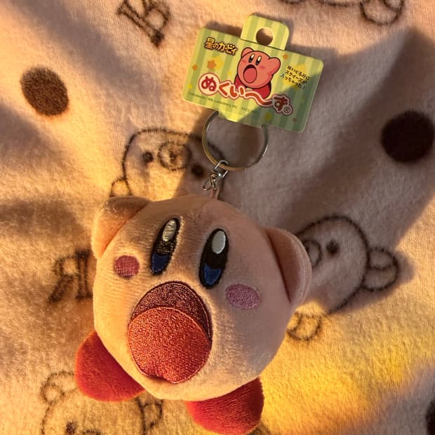 별의 커비 인형 키링