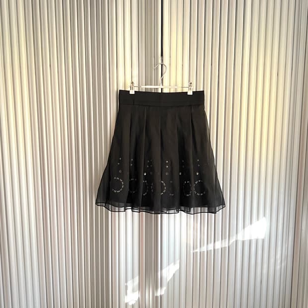 DKNY silk skirt