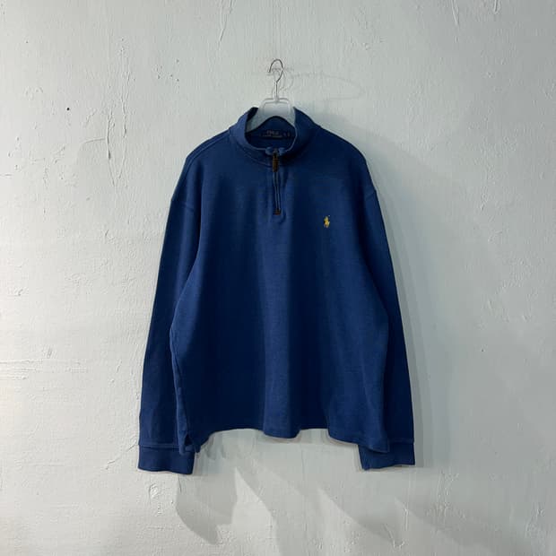 폴로랄프로렌 반집업 코튼니트 L