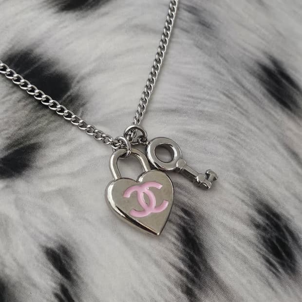 442 샤넬 빈티지 목걸이 / 정품 업사이클링