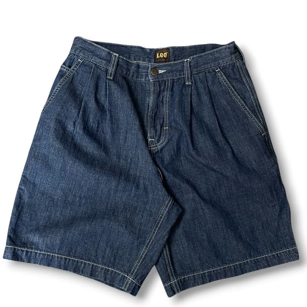 (30) lee 진청 데님 하프팬츠