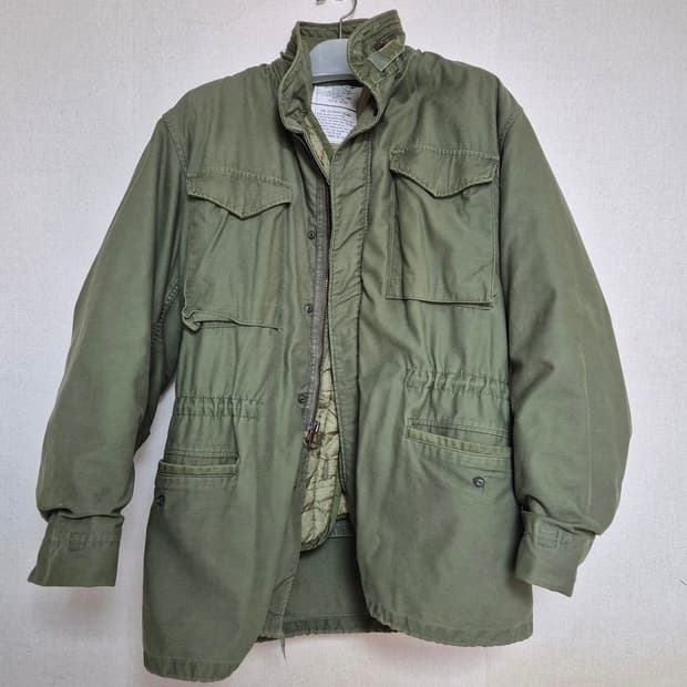 80s 오리지날 m65 필드자켓(데드스탁 탈부착 내피 포함)