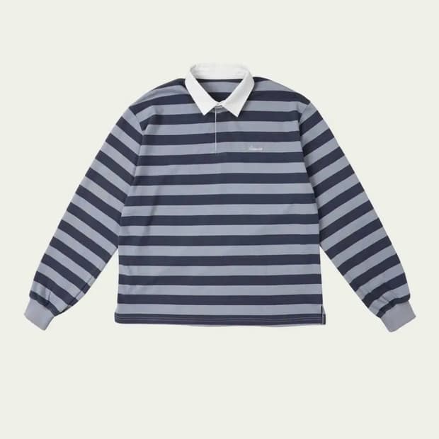 리본빛 루멘 스트라이프 pk셔츠 Lumen striped pk shirt