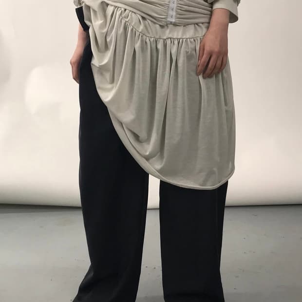 애옹쓰 아르누보 드레스 (세이지그린)