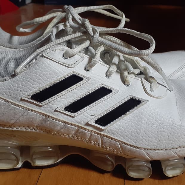 아디다스 Microbounce White